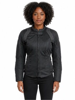 Scorpion EXO Women's Mesh Armoured Motorcycle Jacket Black S NWT